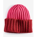 Women's Wide-Ribbed Colorblocked Beanie