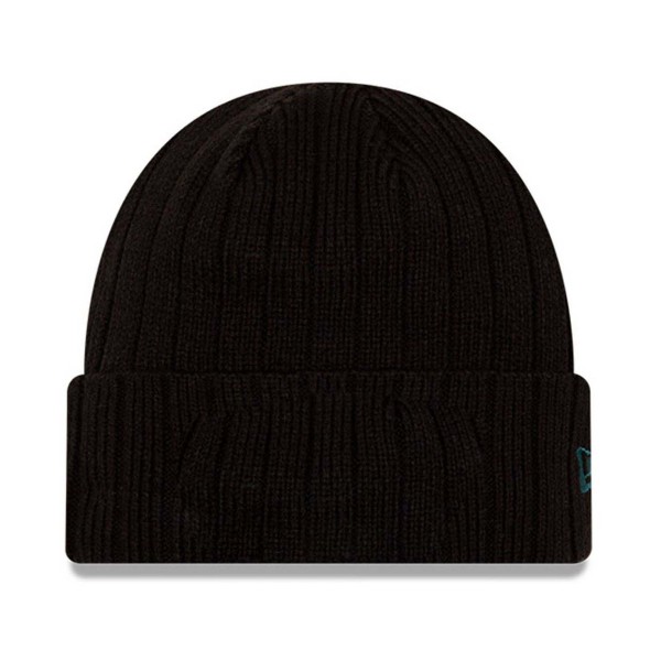 Men's Black Cuffed Knit Hat