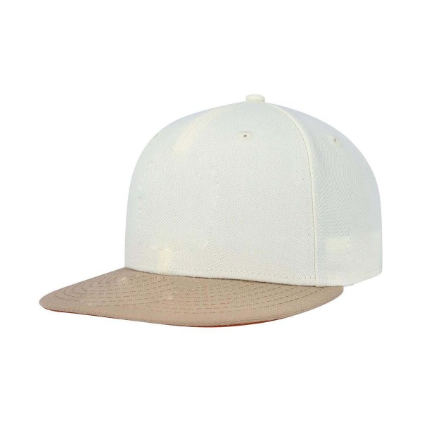 Men's Cream Fitted Hat