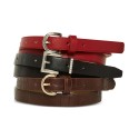 Women's 3-Pc. Faux-Leather Belt Set