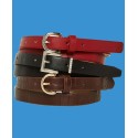 Women's 3-Pc. Faux-Leather Belt Set