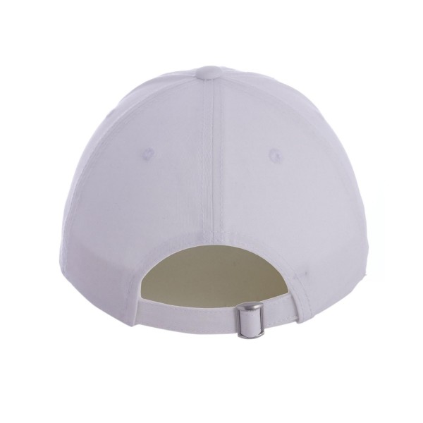 Embroidered Cotton Adjustable Hat with Curved Brim