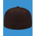 Men's Brown Fitted Hat