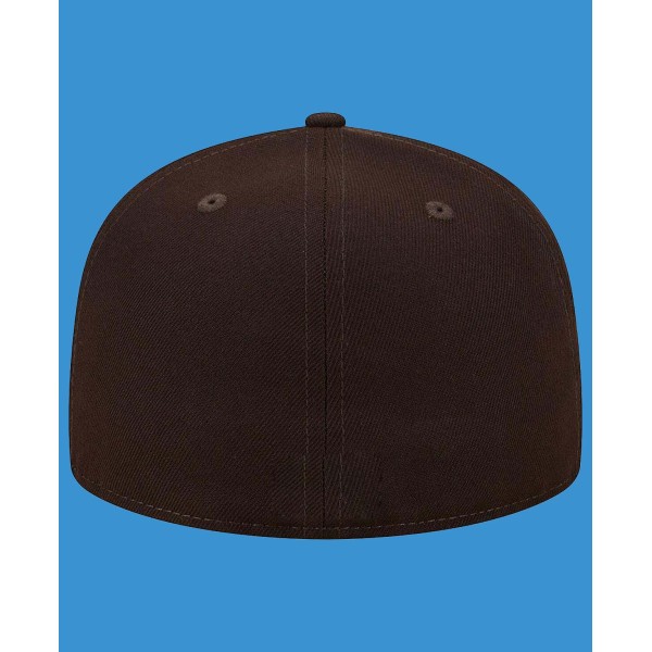 Men's Brown Fitted Hat