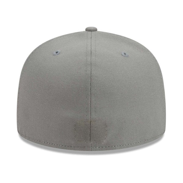 Men's Gray Fitted Hat