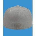 Men's Gray Fitted Hat