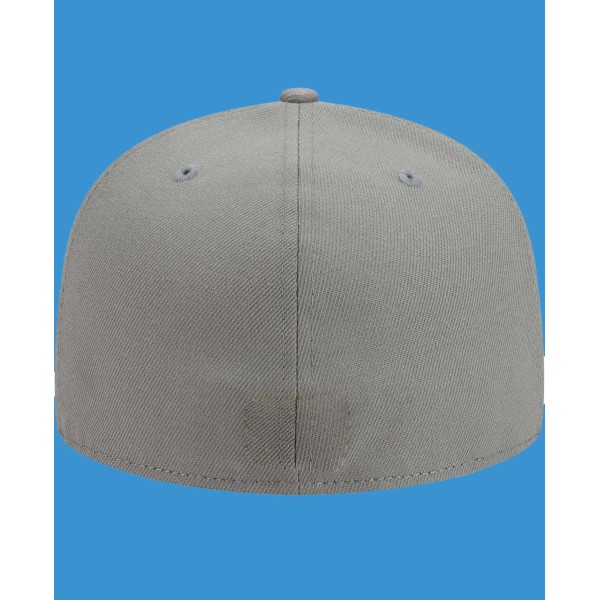 Men's Gray Fitted Hat