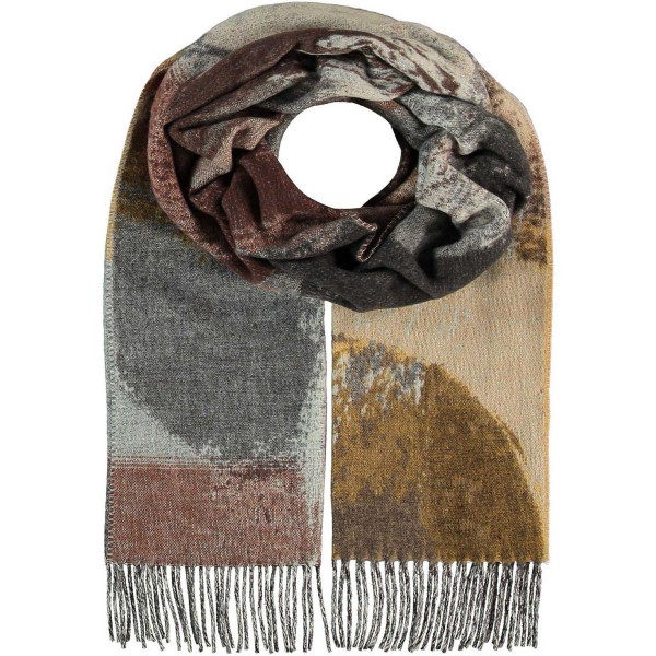 Women's Painted Circles Scarf