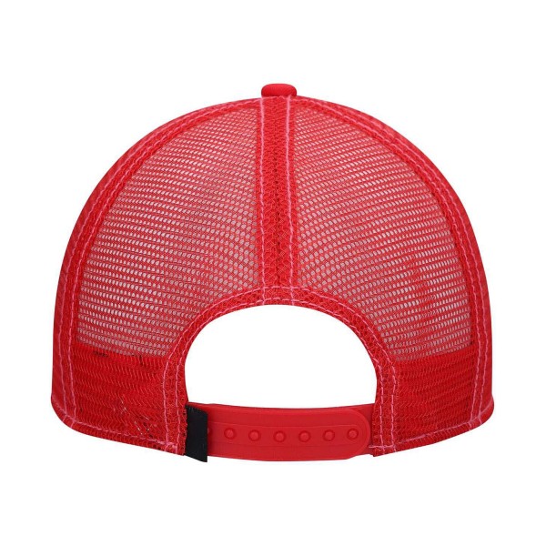 Men's Red Trucker Snapback Hat