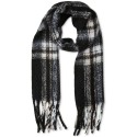 Women's Plaid Fringe-Trim Scarf