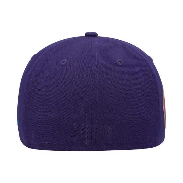 Men's Purple Fitted Hat