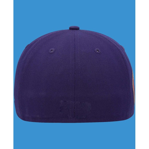 Men's Purple Fitted Hat