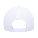 Men's White Modern Pre-Curved Snapback Hat