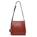 Medium Pebble Leather Compartment Crossbody