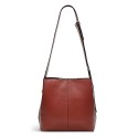 Medium Pebble Leather Compartment Crossbody