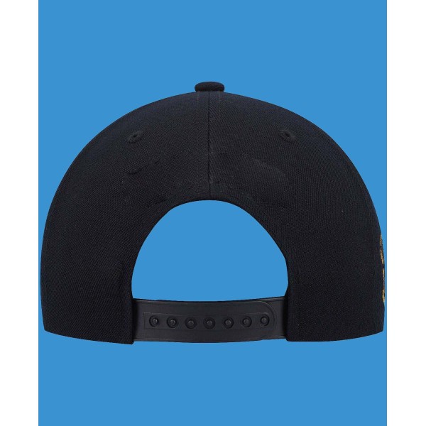 Men's Black Snapback Hat