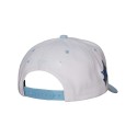 Men's White Crown Snapback Hat