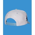 Men's White Crown Snapback Hat