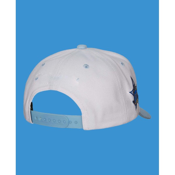 Men's White Crown Snapback Hat